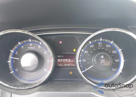 2013 Hyundai Sonata Gls from USA, damaged, VIN 5NPEB4AC9DH751848